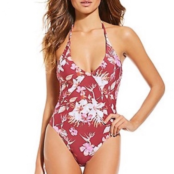 NWT Floral Swimsuit - Picture 1 of 8